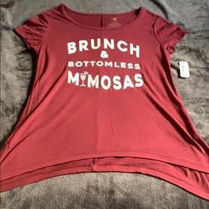 Charming Charlie - Brunch and Mimosas TShirt